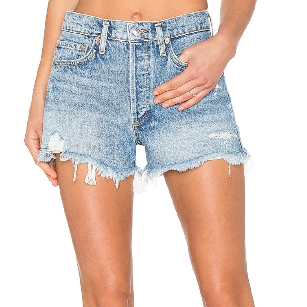 AGOLDE Parker Short - size 24 color: Riley